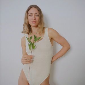 NWT Ozma of California Christy Bodysuit